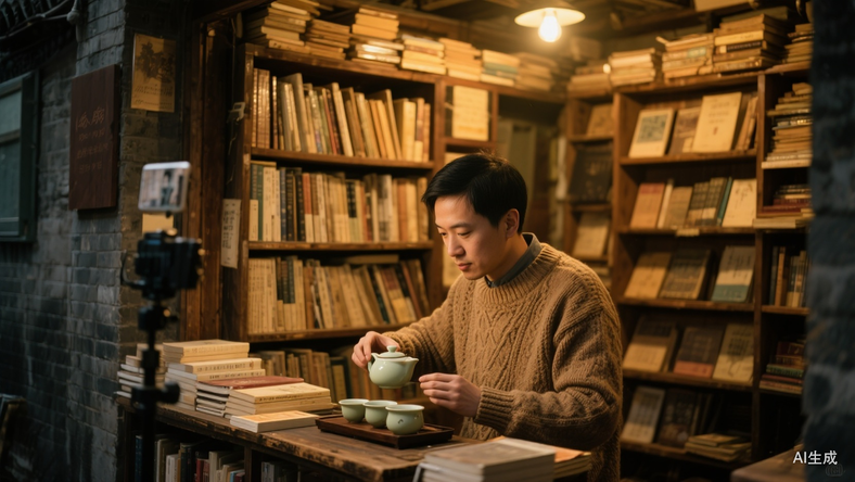 23年里,不断搬家,胡同依旧深耕古旧书行业